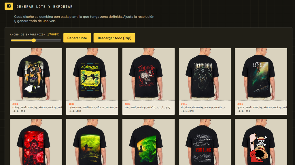 MOCKUPS EN MASA