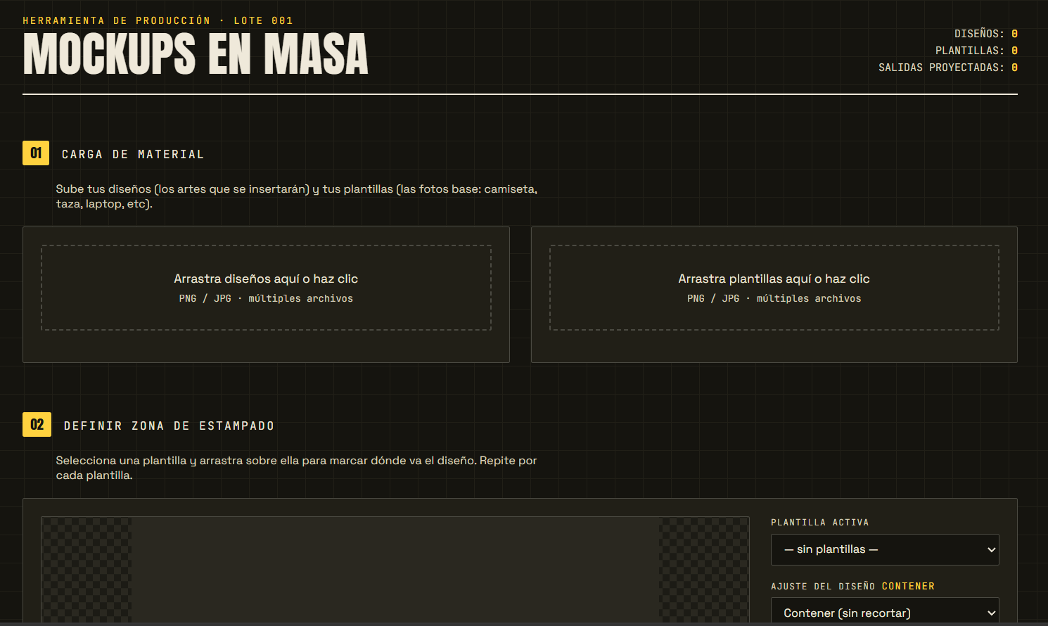 MOCKUPS EN MASA