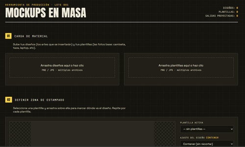 MOCKUPS EN MASA